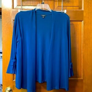 Alfani Teal cardigan with 3/4 sleeve
